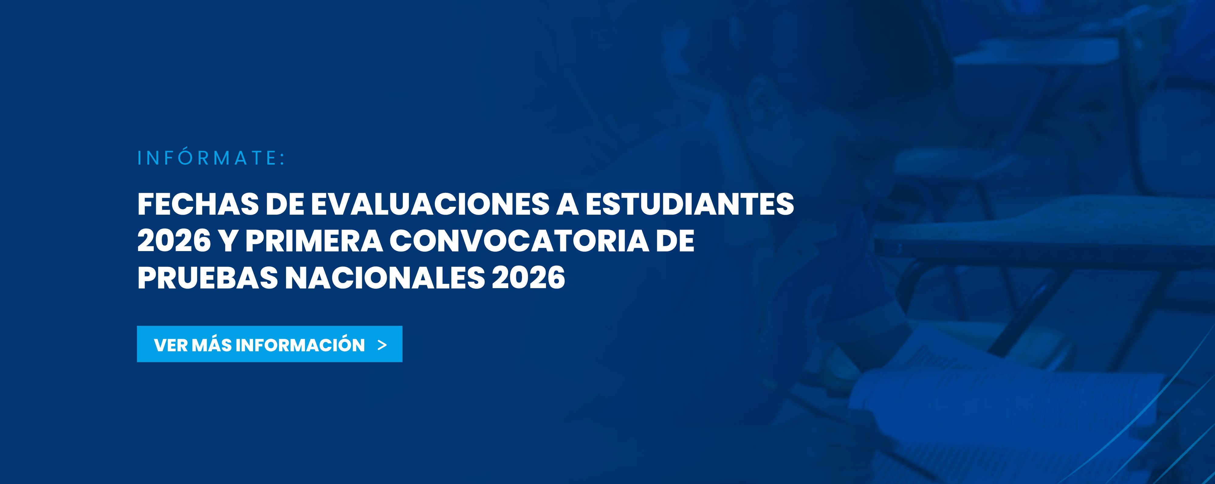 FECHAS DE EVALUACIONES 2026