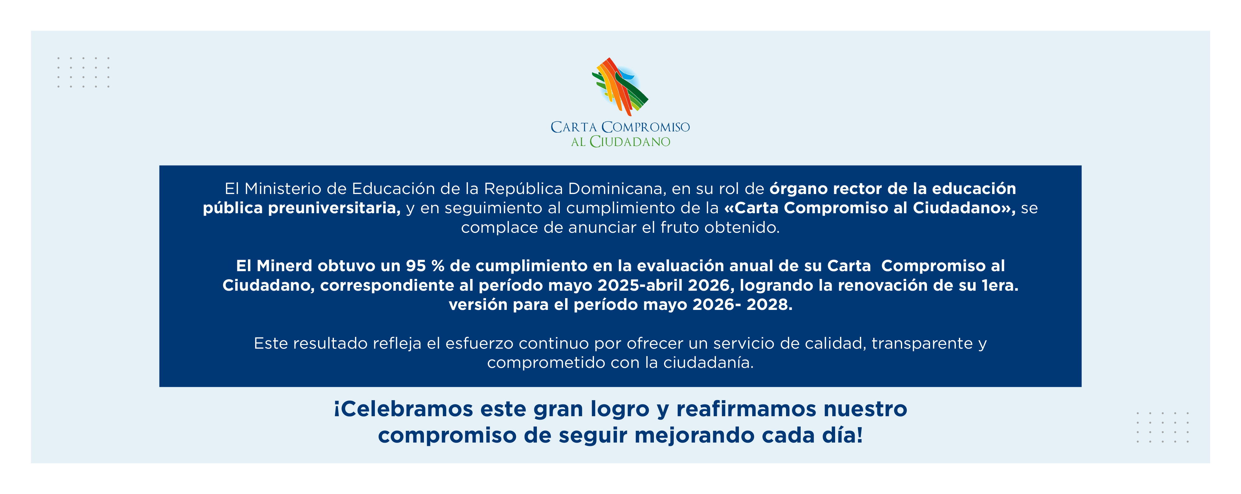 Resultados Carta Compromiso