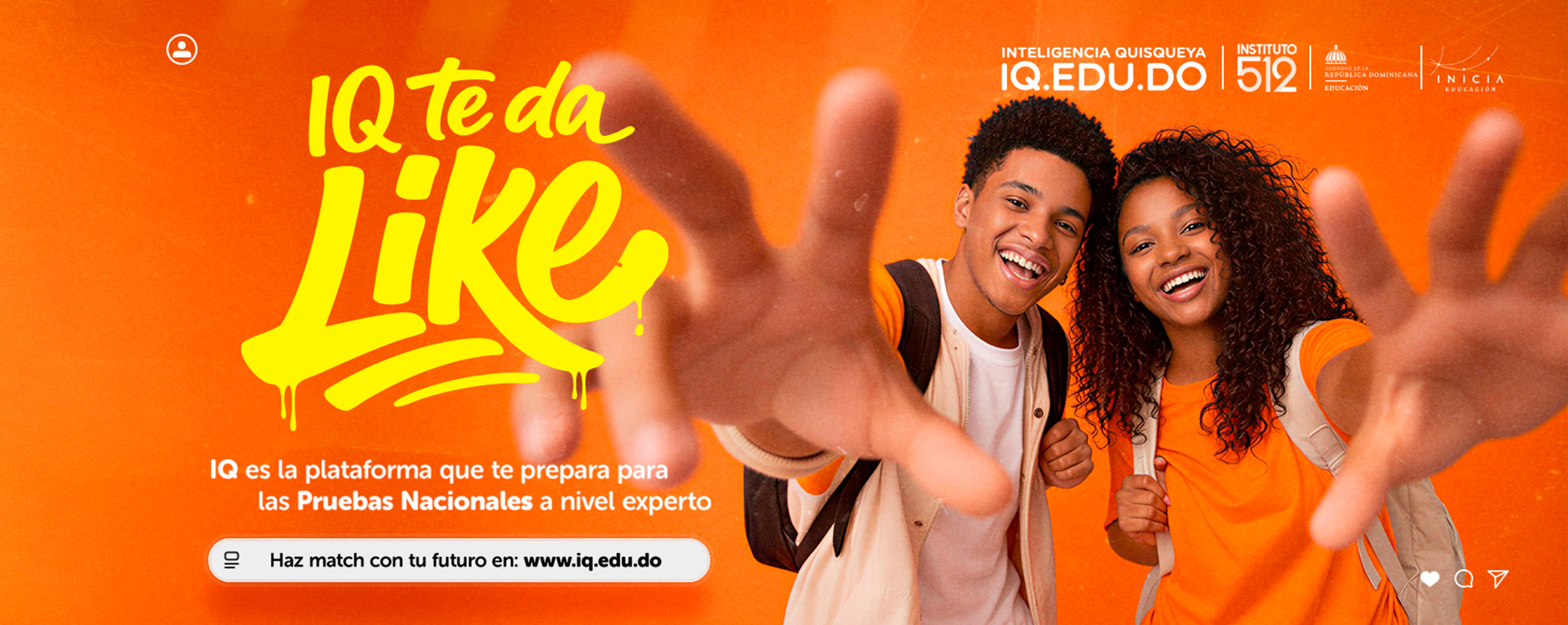Plataforma IQ que te prepara para las Pruebas Nacionales