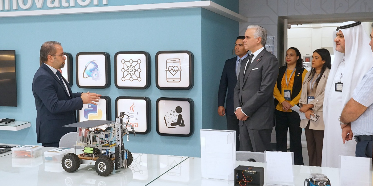  imagen World Innovation Summit for Education, en Qatar 