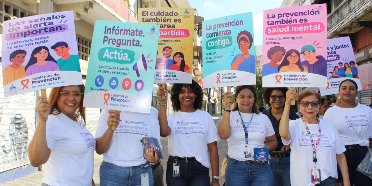  imagen Comunitariaas en la campa&ntilde;a&nbsp;&ldquo;Hablemos de Prevenci&oacute;n&rdquo; 
