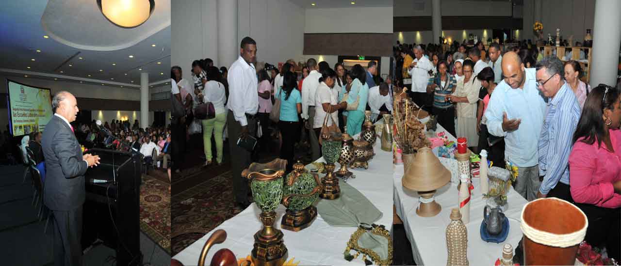  imagen Alumnos de escuelas laborales del MINERD exponen los avances obtenidos en cursos técnicos con productos terminados 
