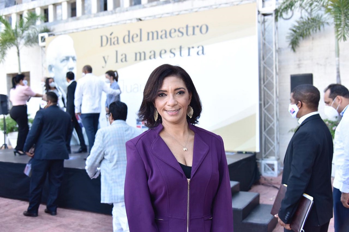  imagen Sarah Meran, directora de Cultura del MINERD 