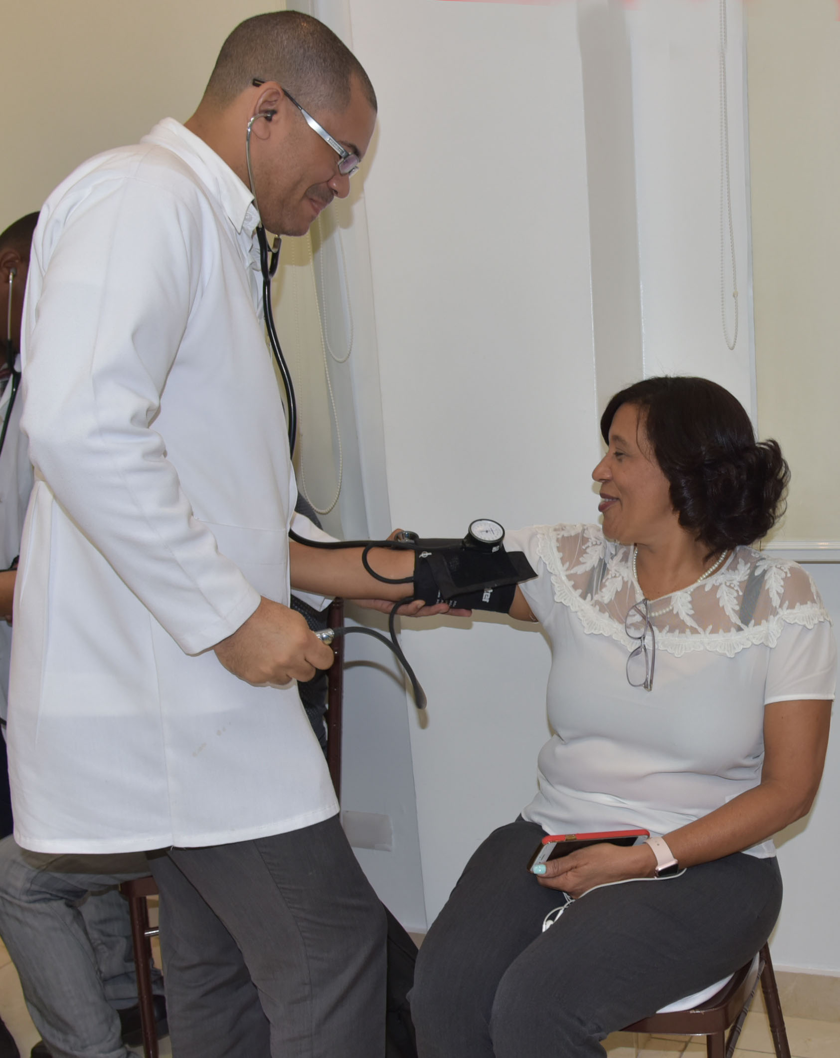  imagen Representaci&oacute;n de los empleados del Minerd que asistieron a la charla. 