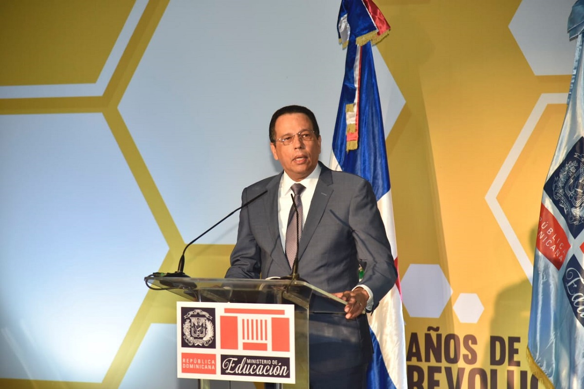  imagen El ministro de Educaci&oacute;n, Antonio Pe&ntilde;a Mirabal 