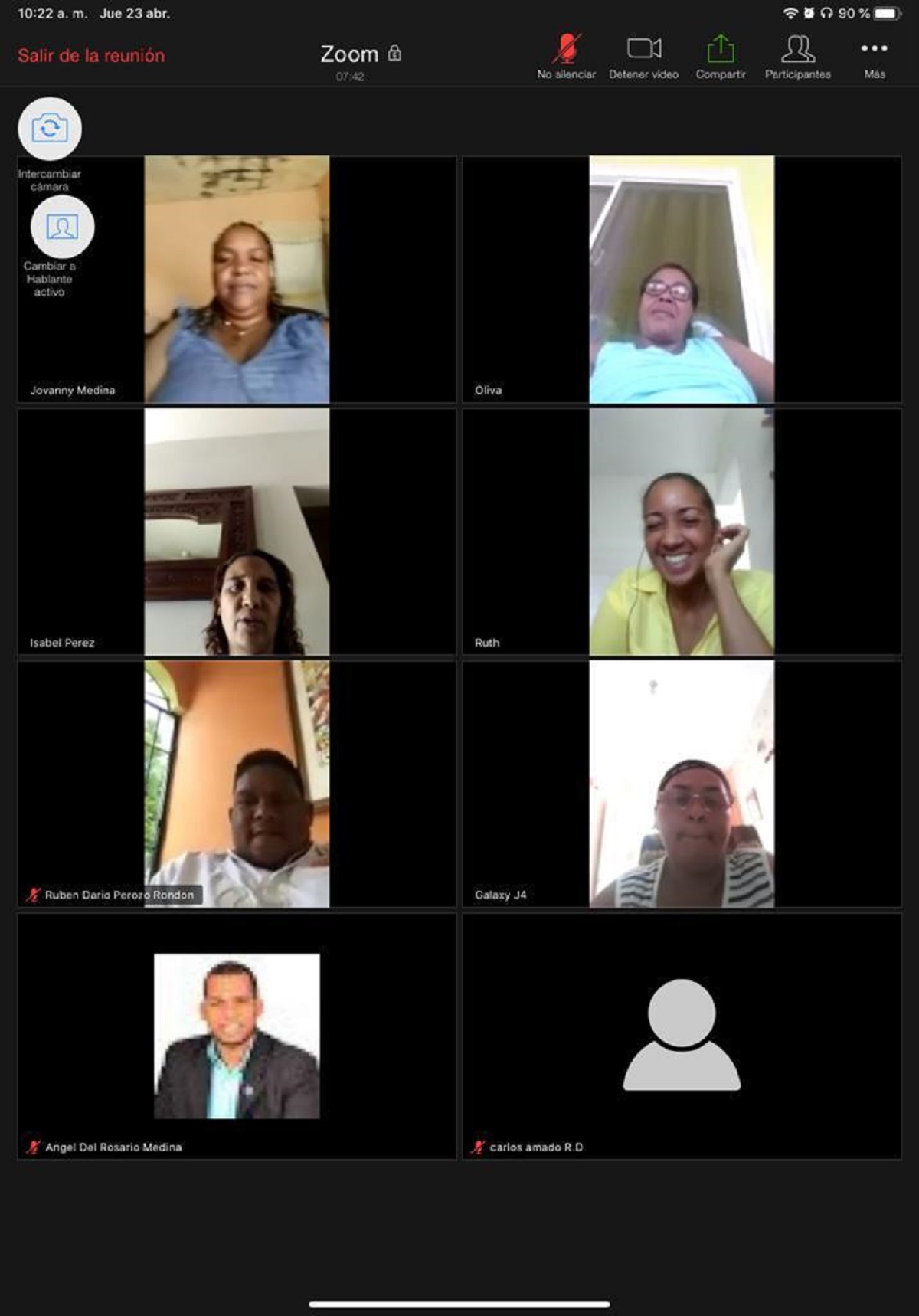  imagen Direcciones regionales y distritales del MINERD monitoreando de manera virtual medidas de apoyo educativo dispuestas por el ministro Pe&ntilde;a Mirabal 