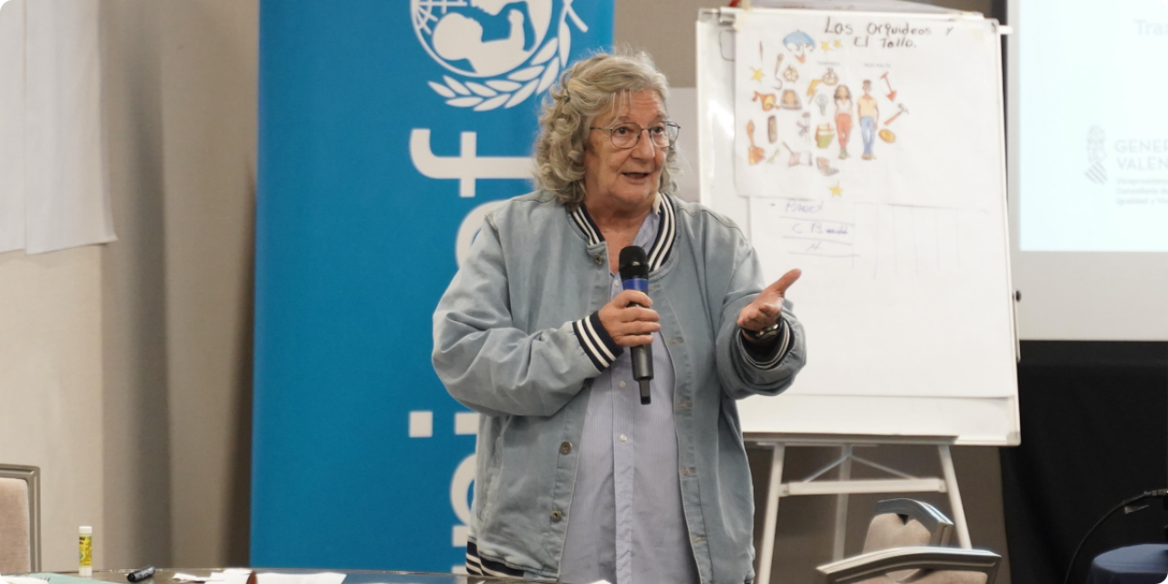  imagen Silvia Corral, especialista de UNICEF 
