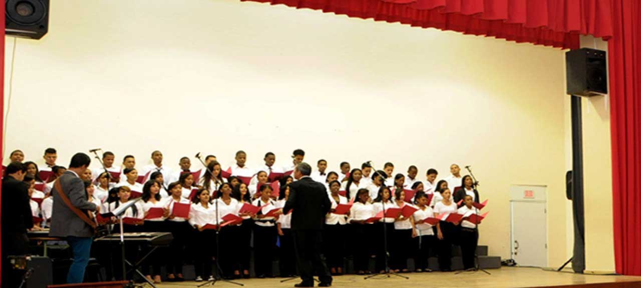  imagen MINERD clausura  taller musical con un concierto 