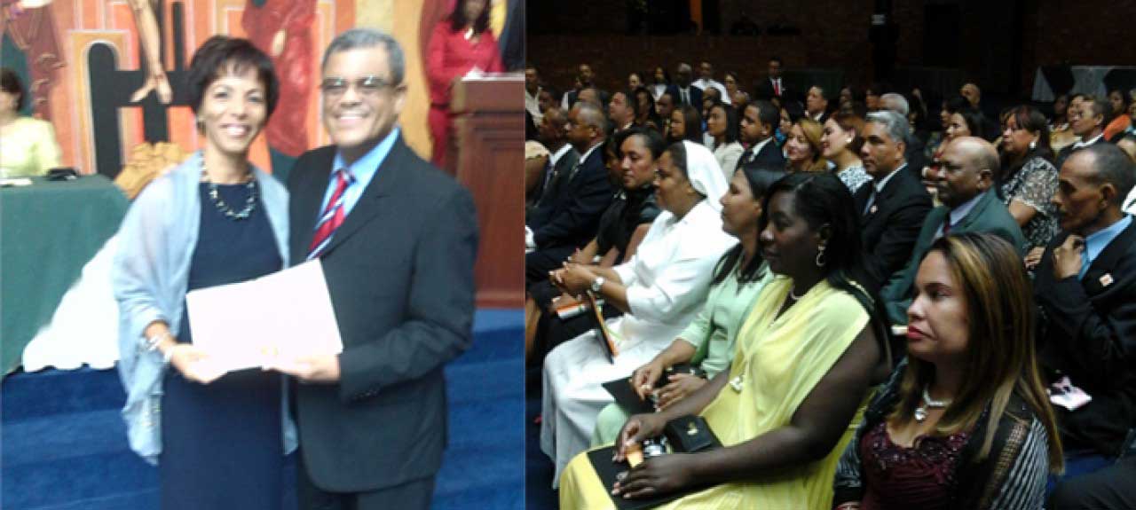  imagen MINERD entrega certificados del Programa Gestión de Calidad  a  egresados de la  Escuela Directores. 