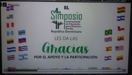  imagen El Simposio Internacional de Educaci&oacute;n para Personas Sordas, culmin&oacute; con rotundo &eacute;xito en su cuarta entrega. Los participantes de diferentes pa&iacute;ses suman aproximadamente 6,400 personas, quienes accedieron a trav&eacute;s de la plataforma Zoom y una p&aacute;gina de Stream en vivo habilitada con ese prop&oacute;sito. 