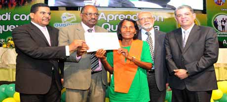  imagen Amarante Baret dice Educación apoyará a alfabetizados quieran continuar los estudios 