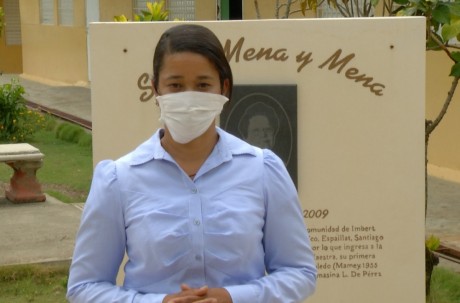  imagen Gilda Melania Lantigua, directora de la escuela de Jornada Escolar Extendida 