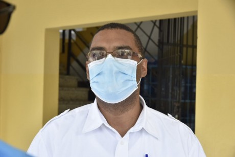  imagen El director distrital Mart&iacute;n Santos&nbsp; 