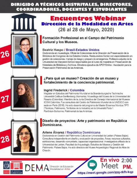  imagen Beatriz Haspo es doctoranda en museolog&iacute;a en la Universidade Lus&oacute;fona de Technologias e Humanidades (Portugal). 