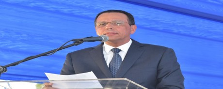  imagen Ministro de educaci&oacute;n Antonio Pe&ntilde;a Mirabal durante su discurso. 