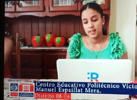  imagen Yadira Perdomo, del Centro Educativo Max Henr&iacute;quez Ure&ntilde;a 